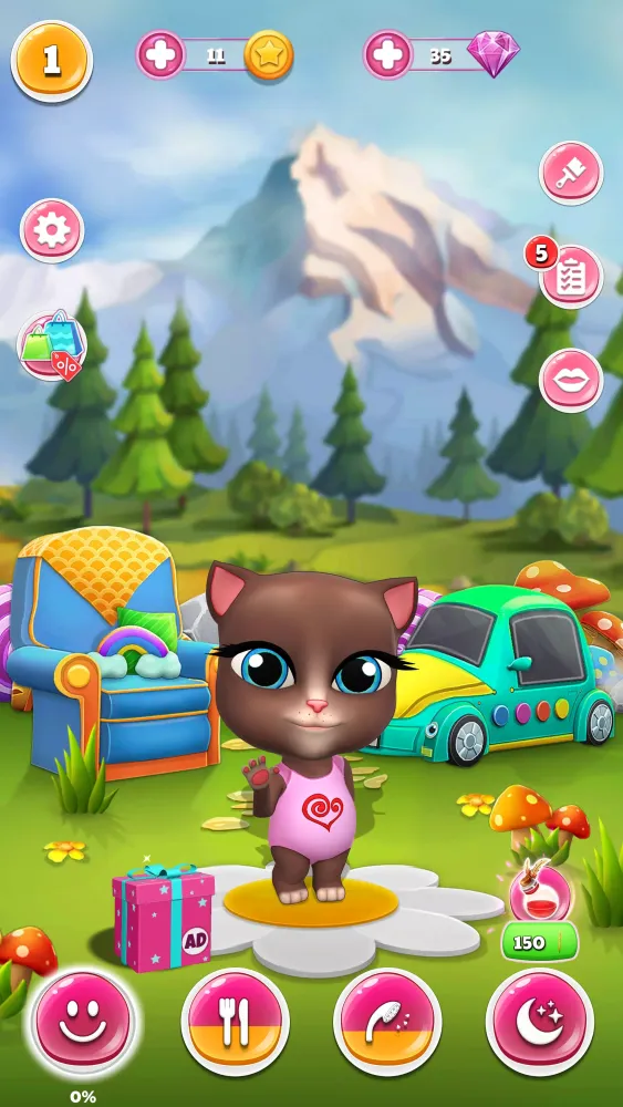 Скриншоты Lily The Cat: Virtual Pet Game