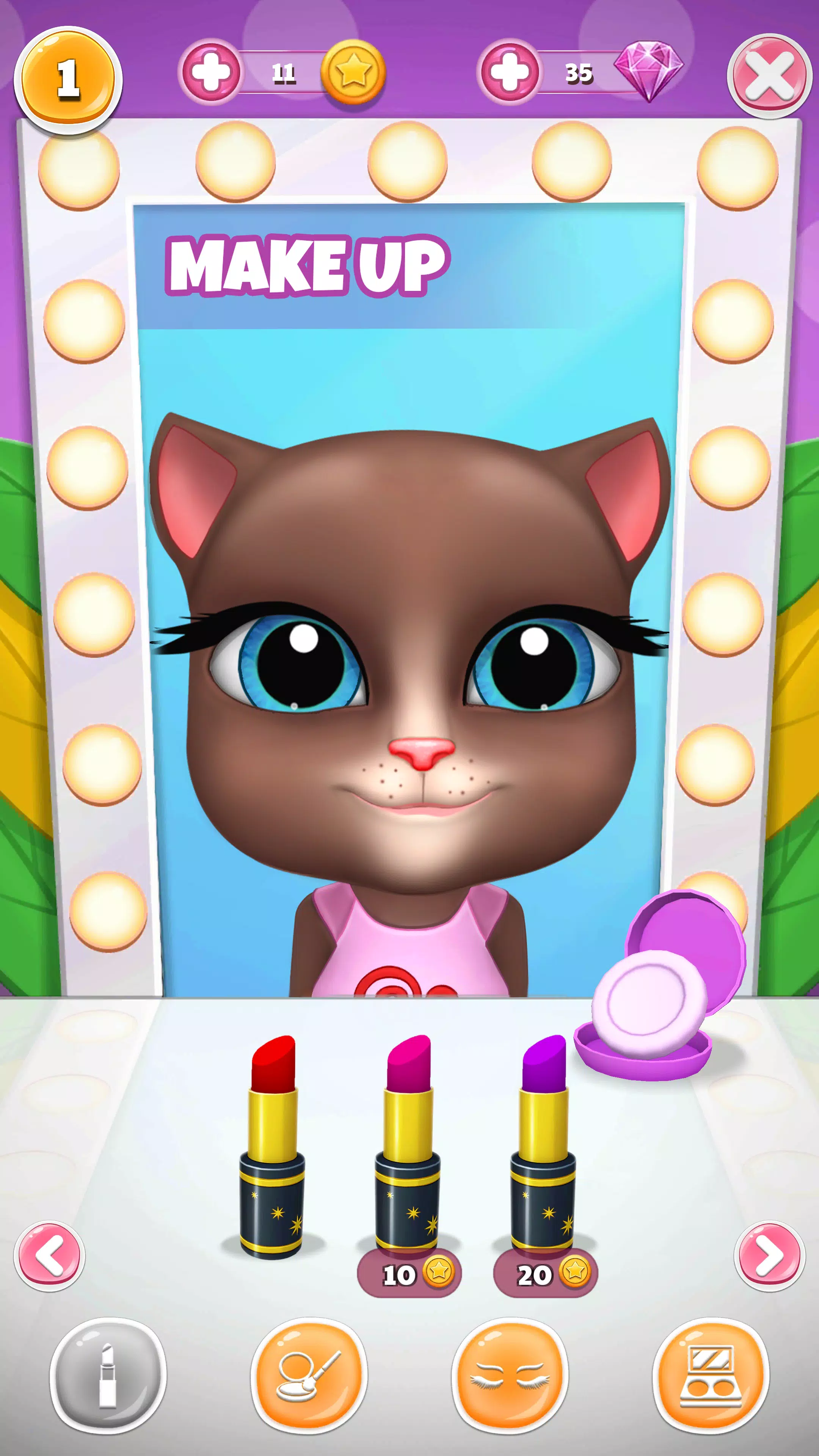 Lily The Cat: Virtual Pet Game Screenshots
