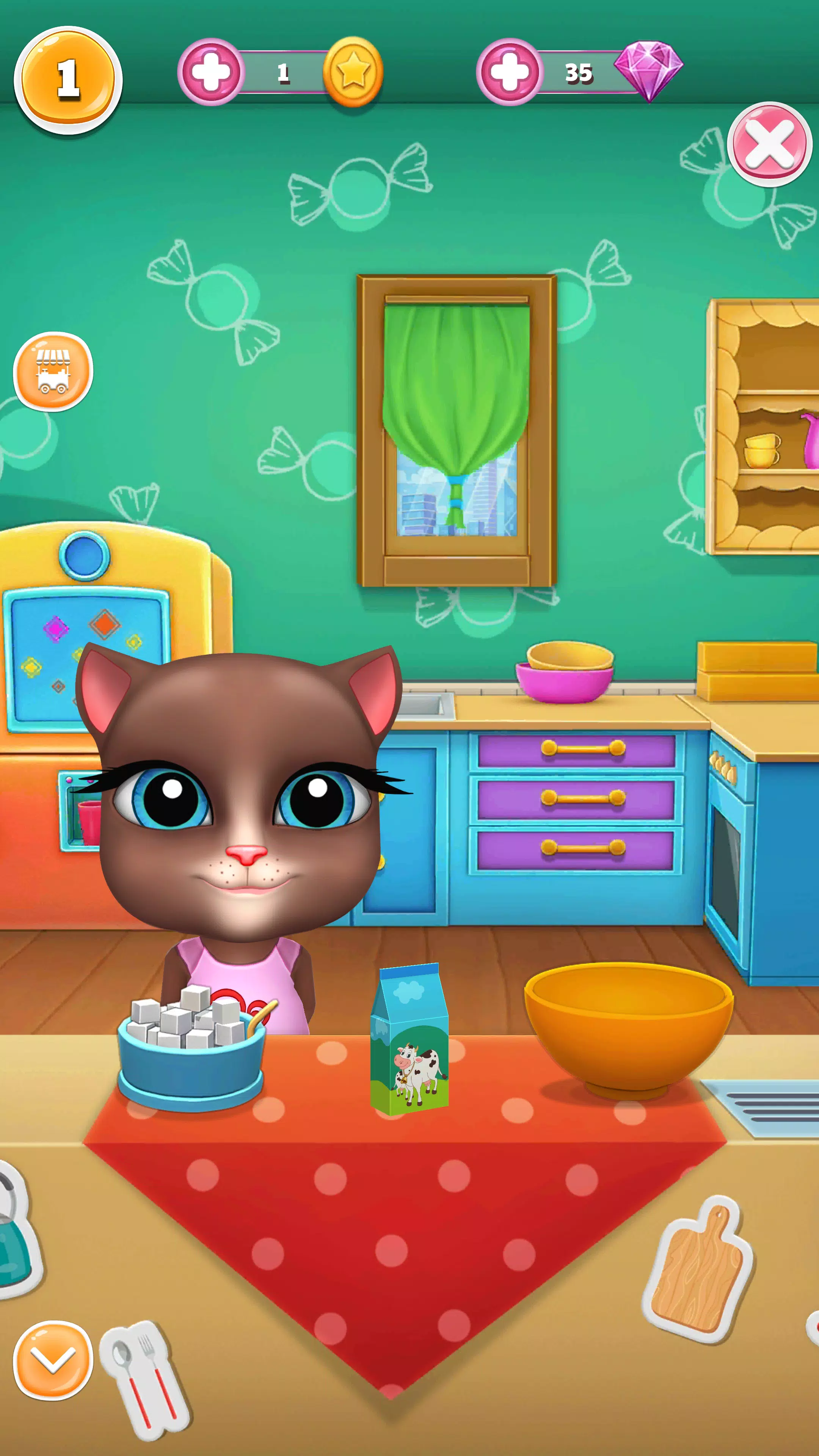 Lily The Cat: Virtual Pet Game Screenshots