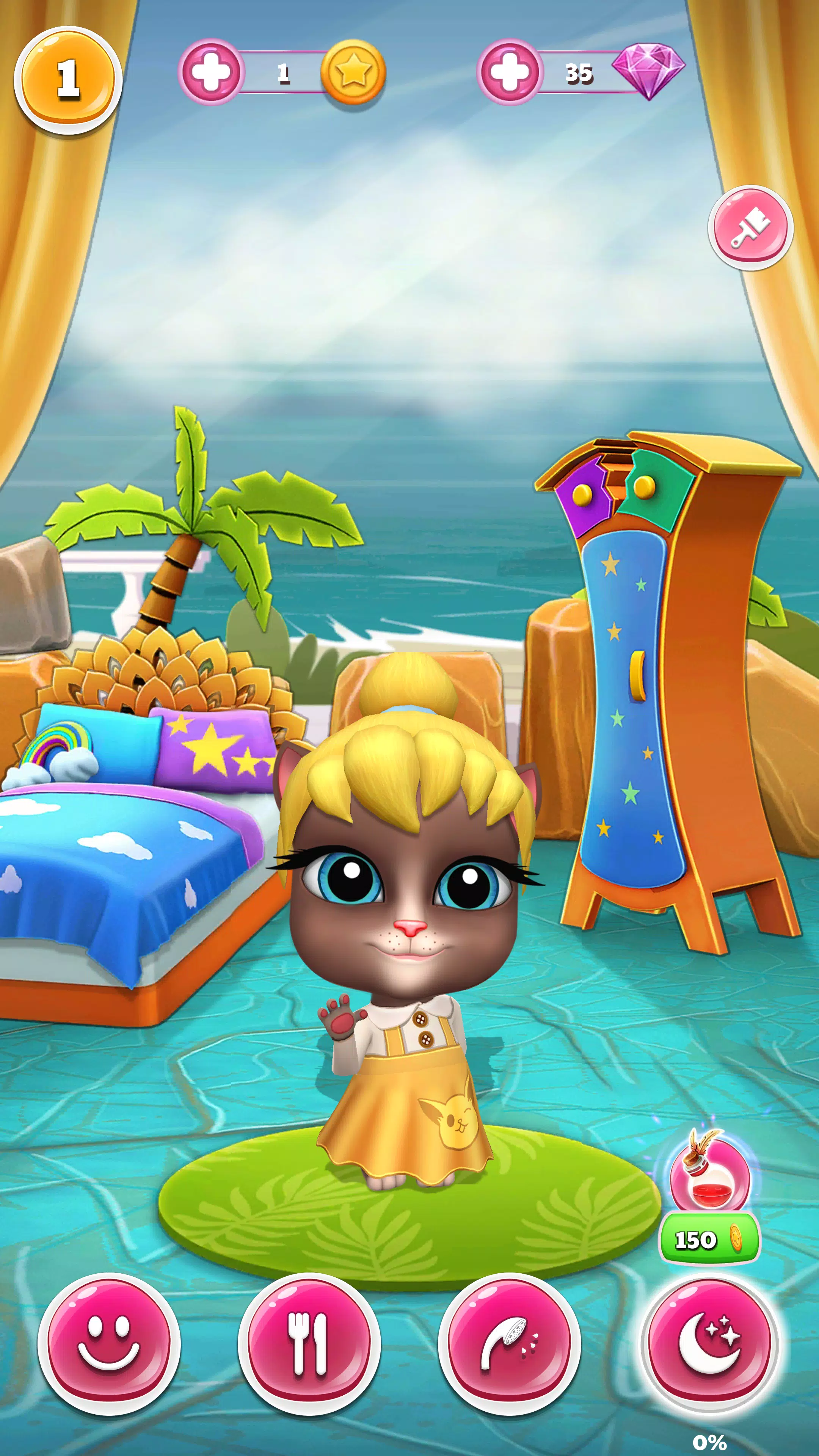 Lily The Cat: Virtual Pet Game Screenshots