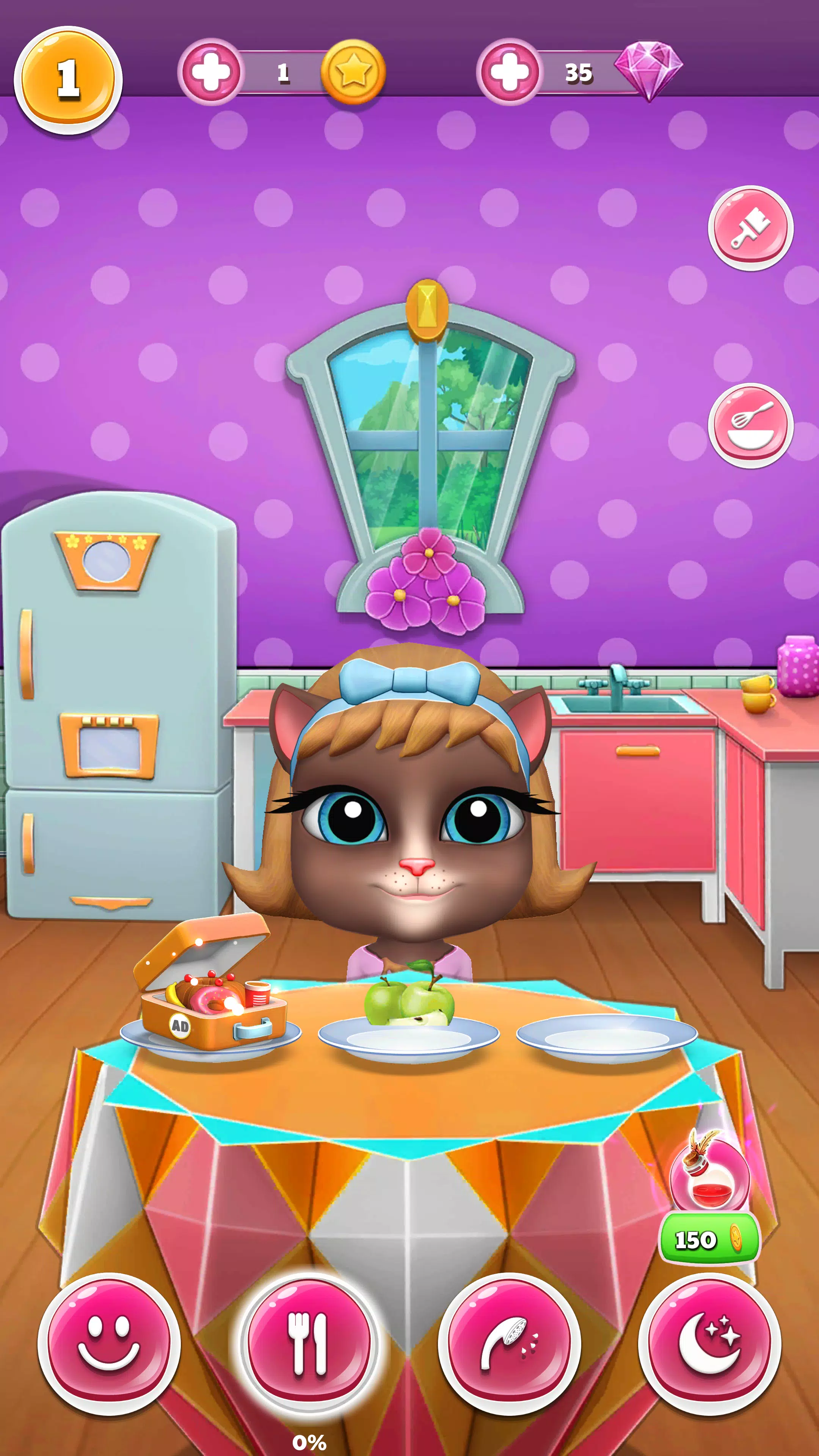 Lily The Cat: Virtual Pet Game Screenshots