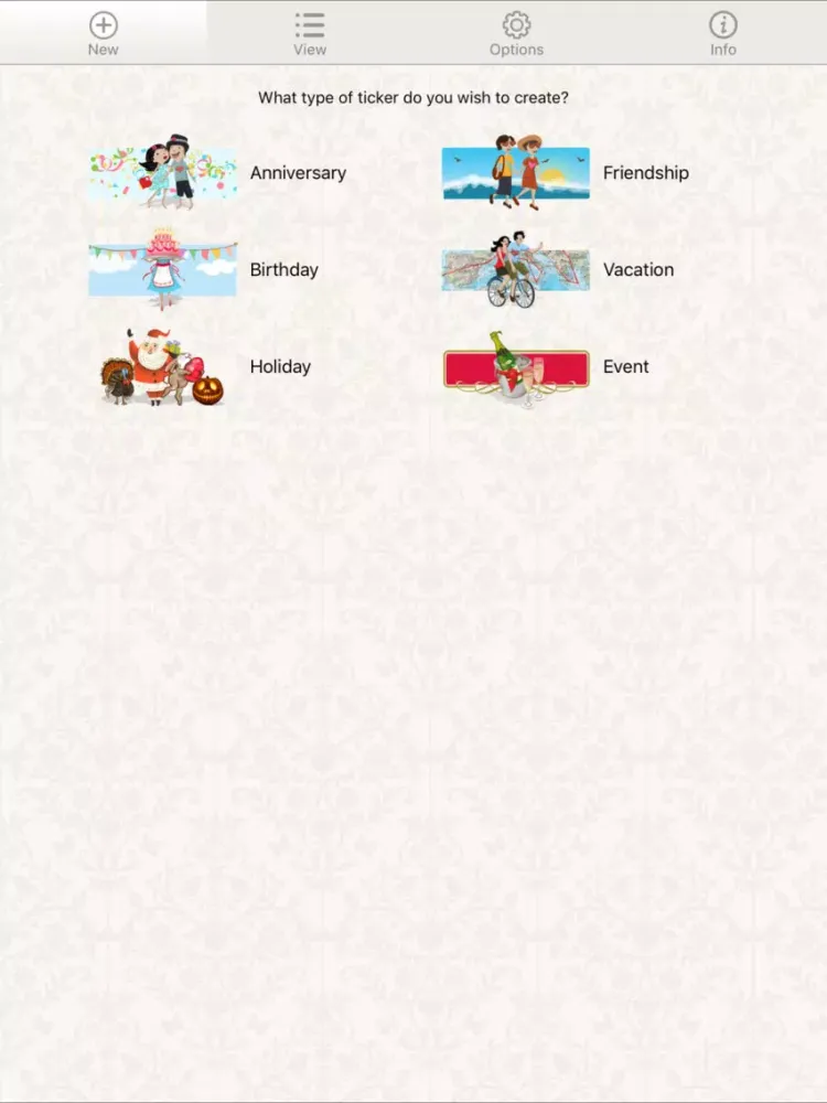 ภาพหน้าจอของ Daisypath iPad 