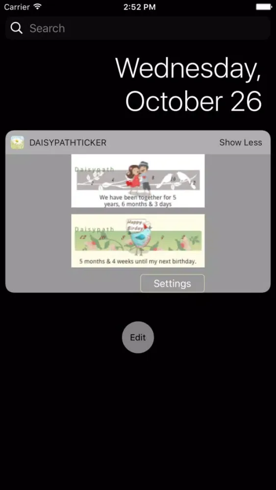 ภาพหน้าจอของ Daisypath