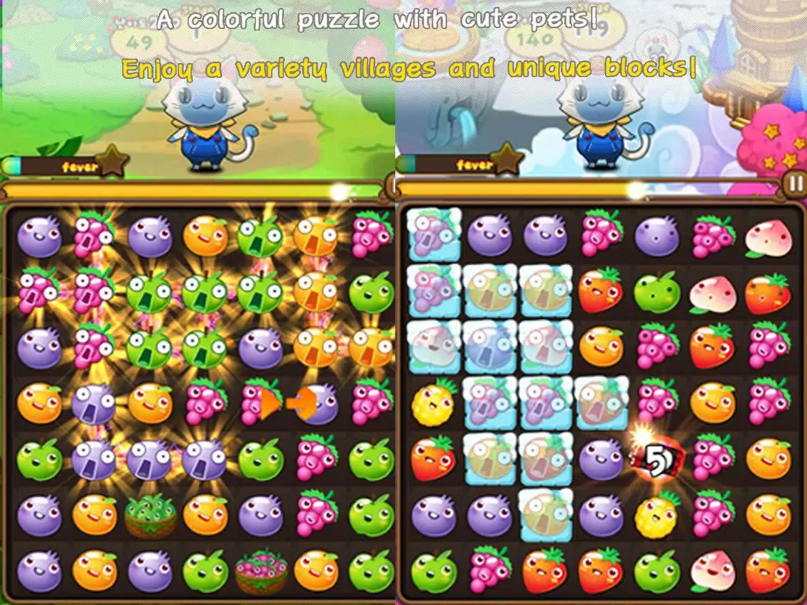 Pang Pang Village iPad  Screenshots