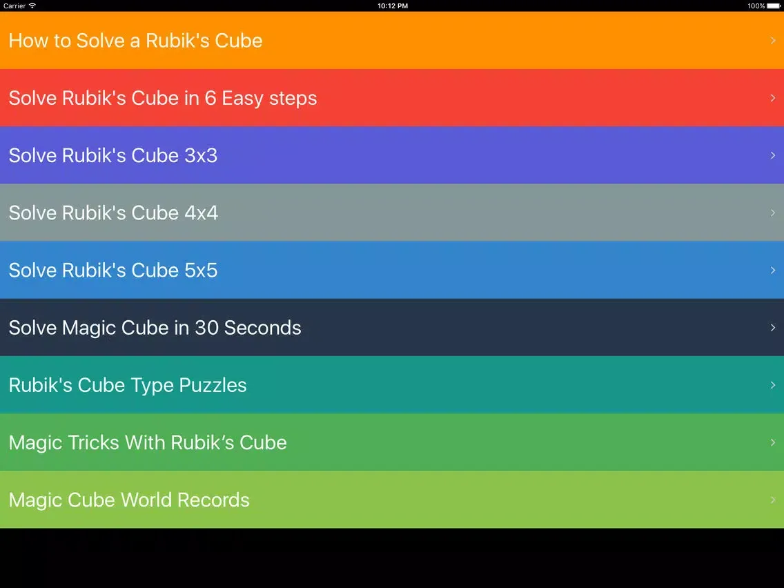 صور How To Solve A Rubik's Cube iPad 