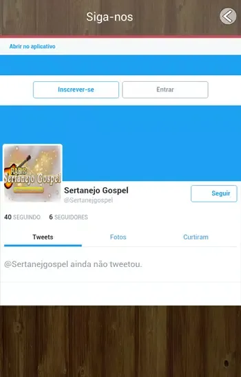 Скриншоты Rádio Sertanejo Gospel de SC
