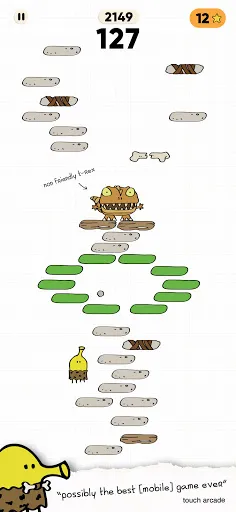 Capturas de pantalla de Doodle Jump 2
