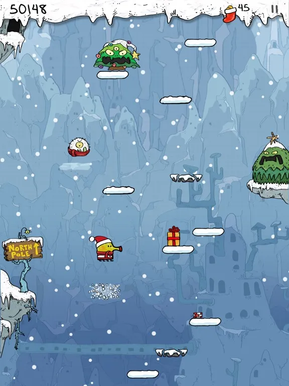صور Doodle Jump Christmas PLUS iPad 