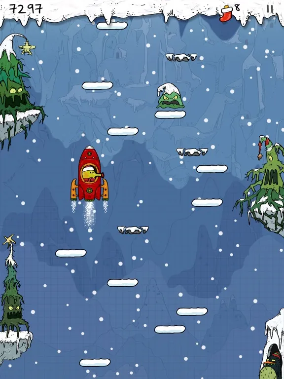 صور Doodle Jump Christmas PLUS iPad 