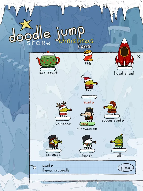 صور Doodle Jump Christmas PLUS iPad 