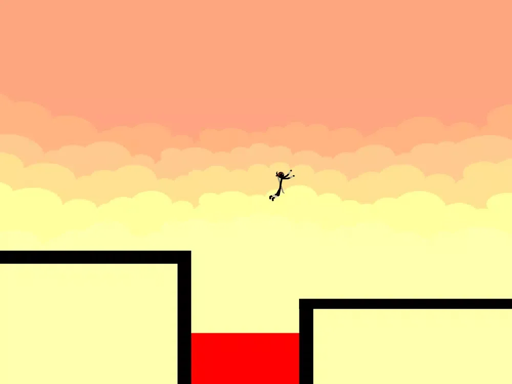 Stickman Parkour - Ninja Race iPad  سکرین شاٹس