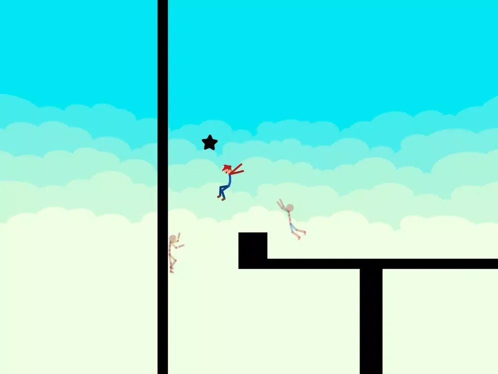 Stickman Parkour - Ninja Race iPad  سکرین شاٹس