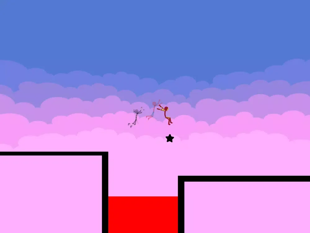 Stickman Parkour - Ninja Race iPad  سکرین شاٹس