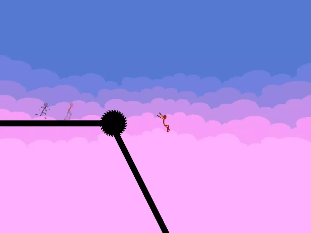 Stickman Parkour - Ninja Race iPad  سکرین شاٹس