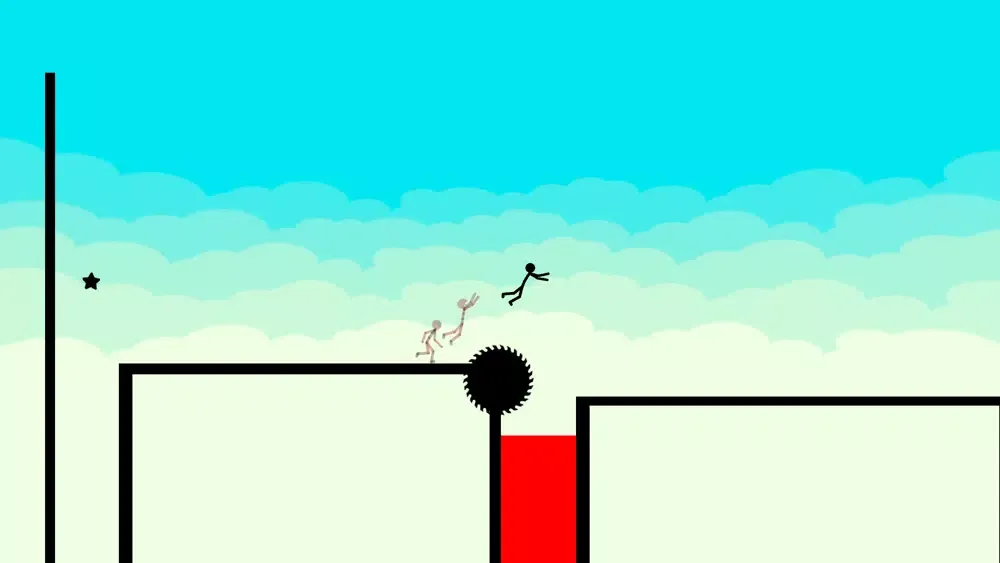 Stickman Parkour - Ninja Race سکرین شاٹس