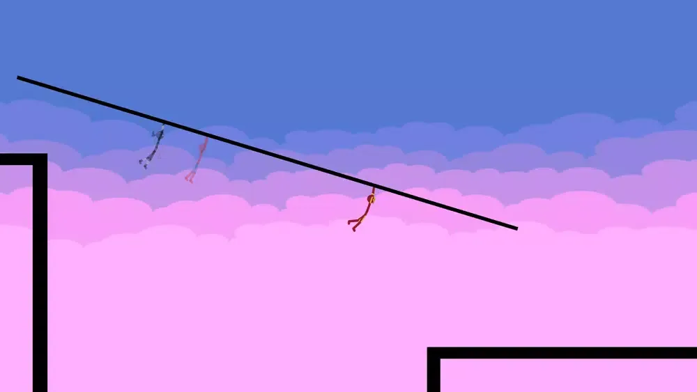 Stickman Parkour - Ninja Race سکرین شاٹس