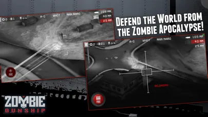Screenshot di Zombie Gunship: Gun Down Zombies