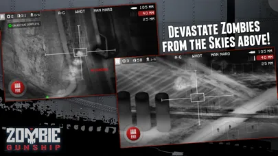 Screenshot di Zombie Gunship: Gun Down Zombies