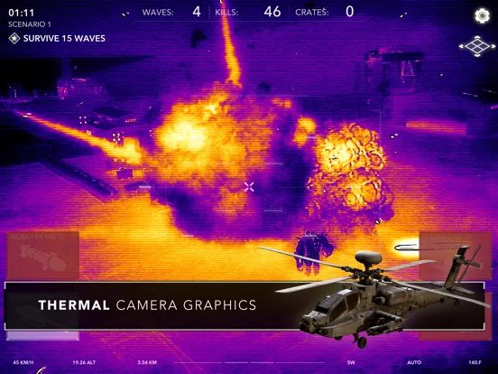 Capturas de tela do Zombie Gunship Revenant AR iPad 