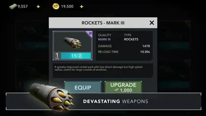Capturas de tela do Zombie Gunship Revenant AR