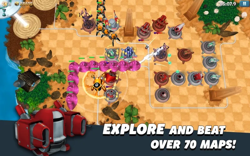 Capturas de pantalla de Tower Madness 2: #1 in Great Strategy TD Games