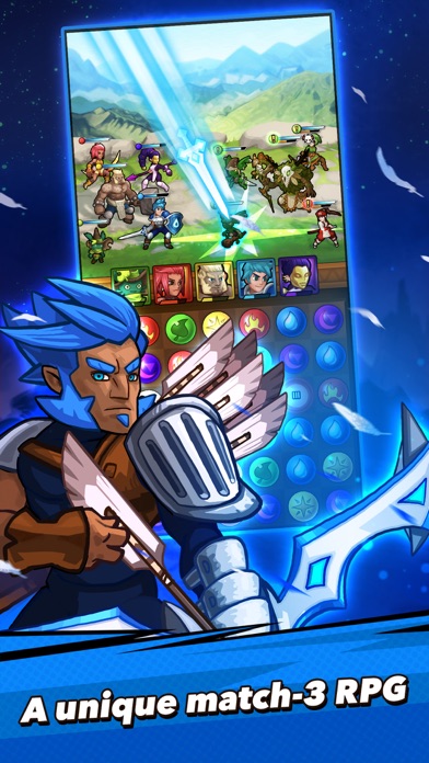 Stone Breaker: Match 3 RPG スクリーンショット