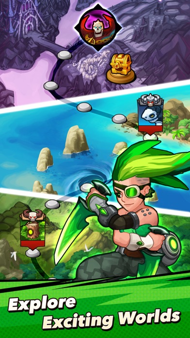 Stone Breaker: Match 3 RPG スクリーンショット