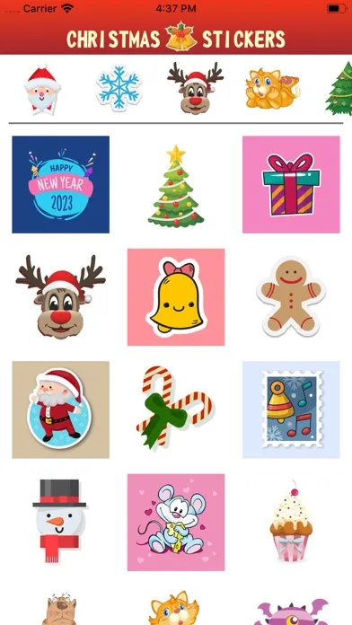 Stickers Christmas & New Year Screenshots