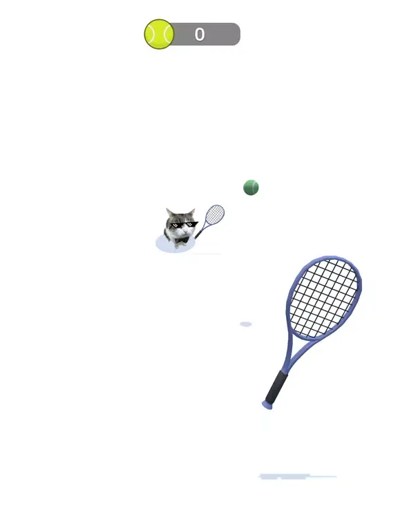 Cool Cat Tennis iPad  سکرین شاٹس