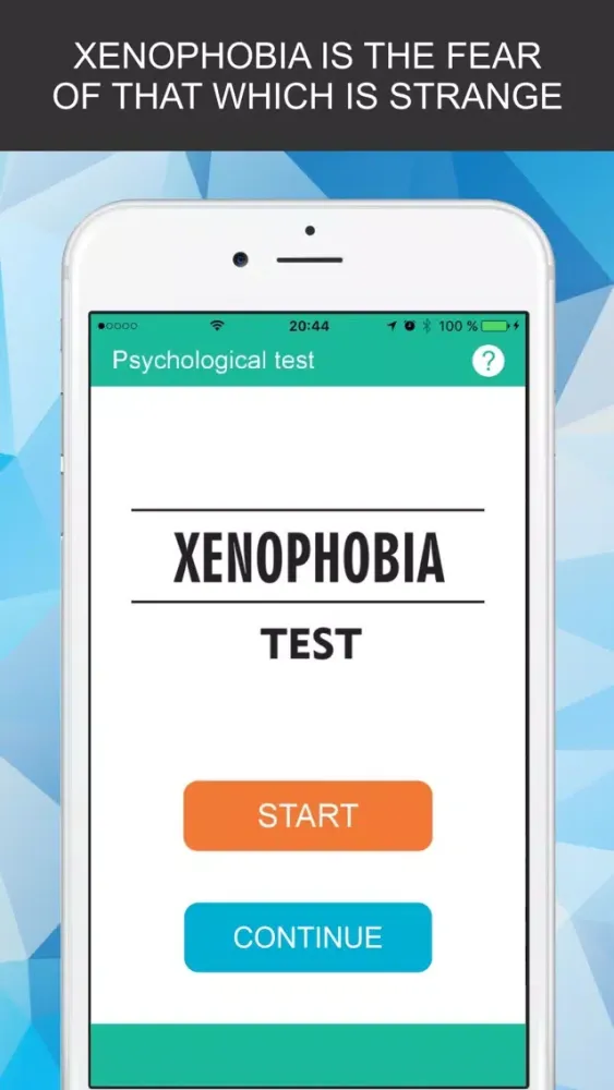 Personality Test Quizzes Xenophobia Definition + স্ক্রিনশট