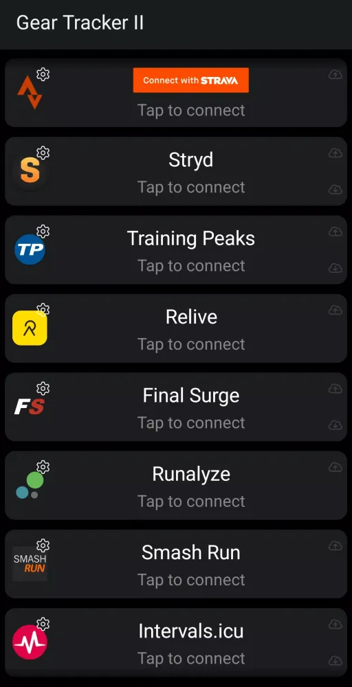 Zrzuty ekranu Gear Tracker II