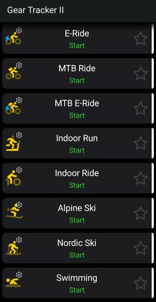 Zrzuty ekranu Gear Tracker II