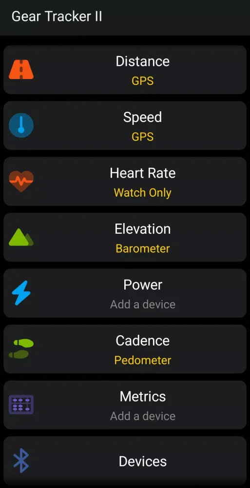 Zrzuty ekranu Gear Tracker II