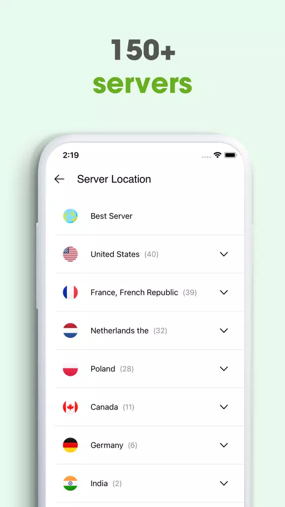 Ảnh chụp màn hình của Lime VPN Proxy Unlimited