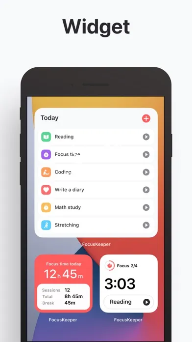 Focus Keeper: Timer & Planner Ekran Görüntüleri