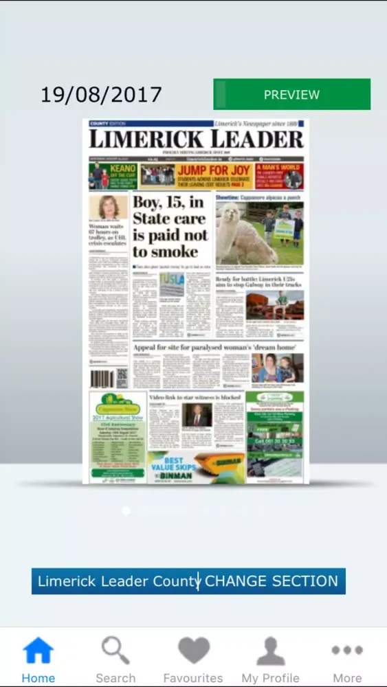 Limerick Leader Ekran Görüntüleri