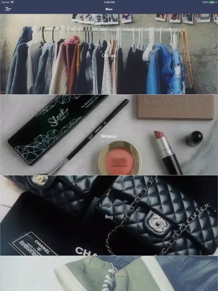 Limico boutique iPad 應用截圖