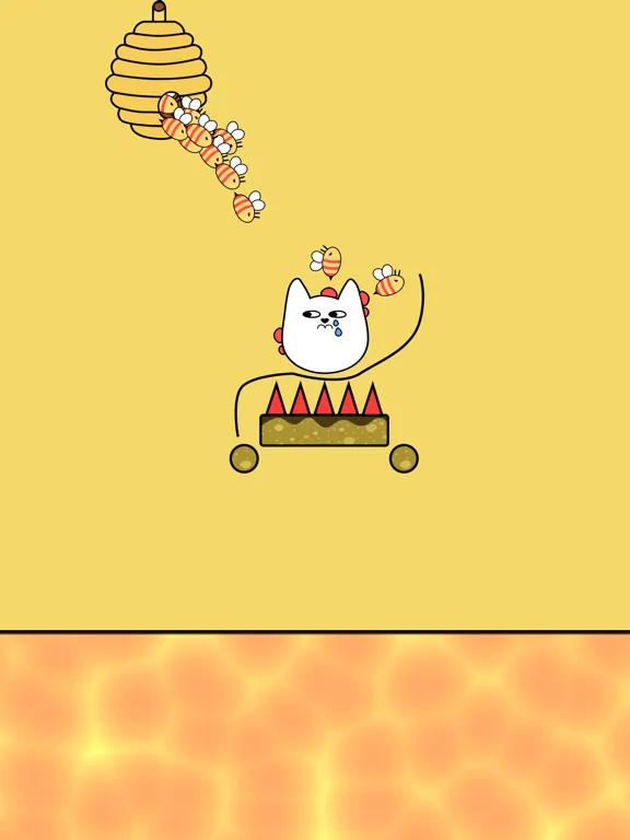 Save the Cat - Bee Attack iPad  স্ক্রিনশট