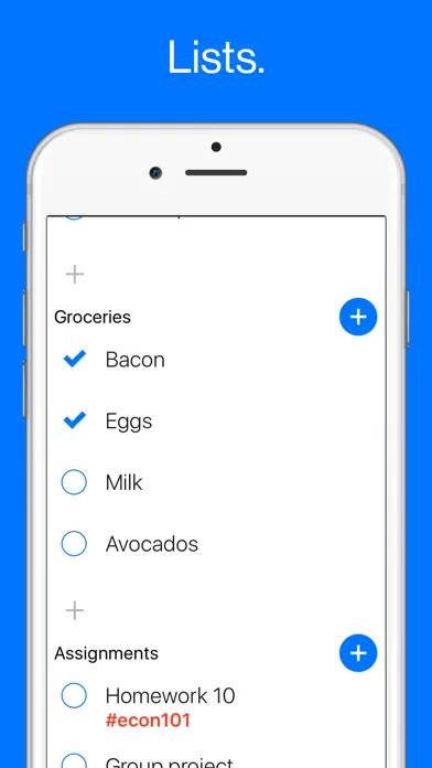 Agenda - To Do, Lists, & Tasks スクリーンショット