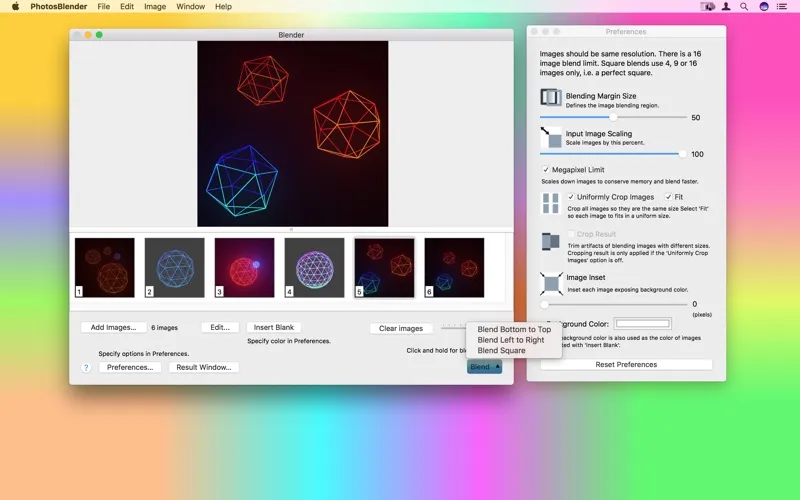 Скриншоты PhotosBlender - Image Blending