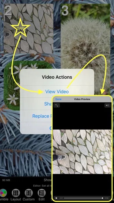 Screenshot di Mosaic - Video & Photo Collage