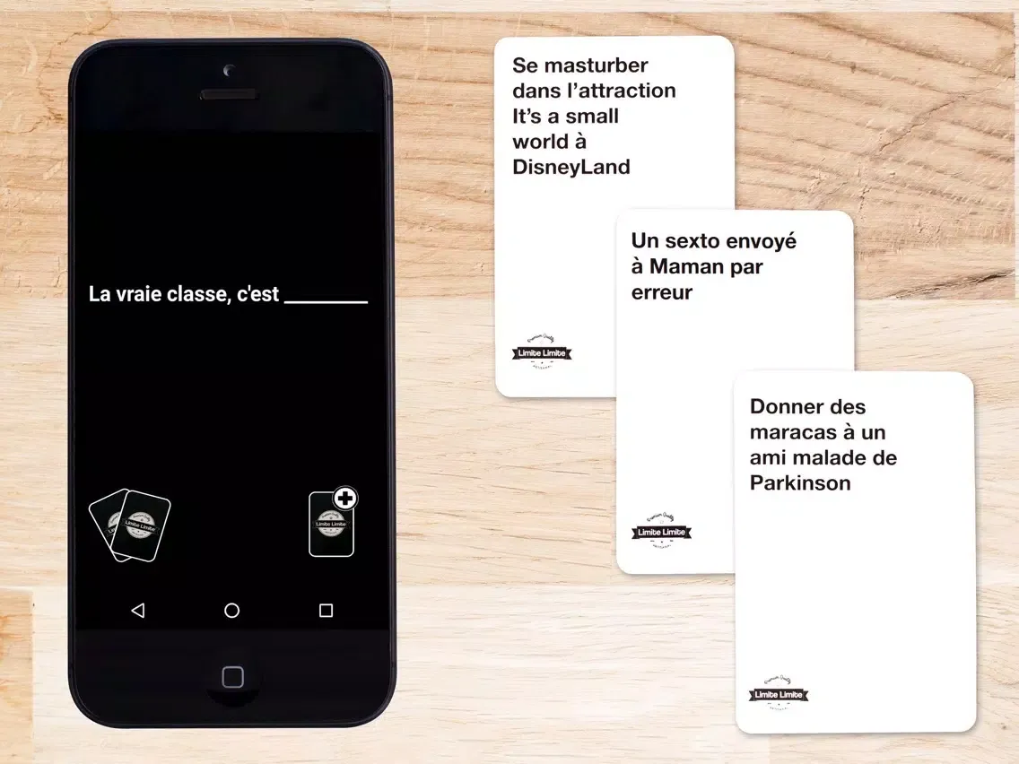 Capturas de pantalla de Limite Limite - Cartes Questions iPad 