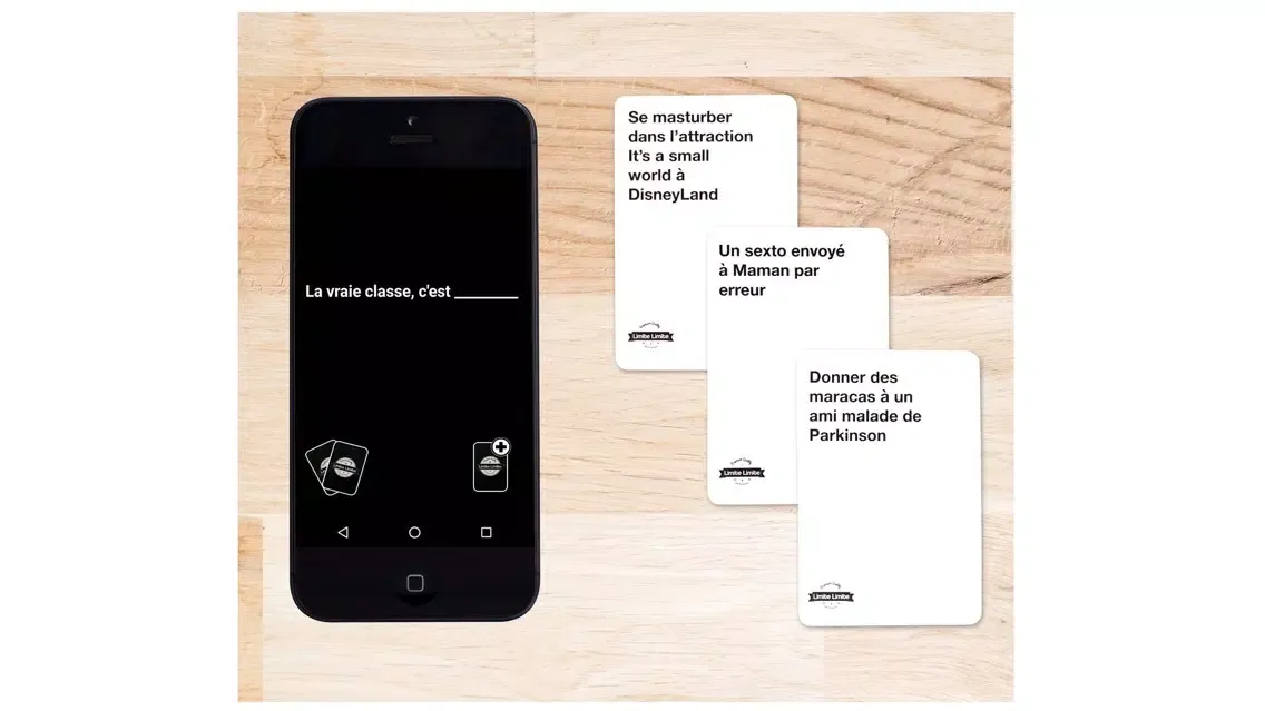 Capturas de pantalla de Limite Limite - Cartes Questions