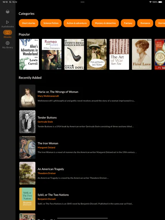 Captures d'écran de Limitless Books and Audiobooks iPad 
