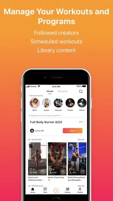 Limitless - Fitness app Screenshots