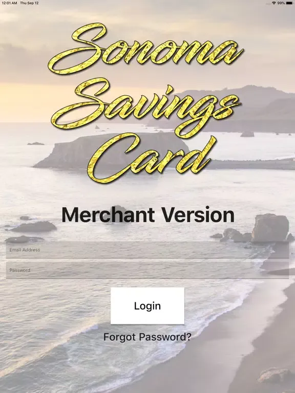 Screenshot di SSC Merchant iPad 