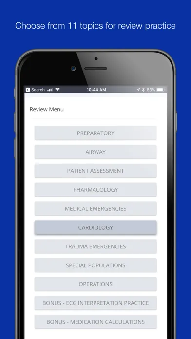 Paramedic Review Plus スクリーンショット