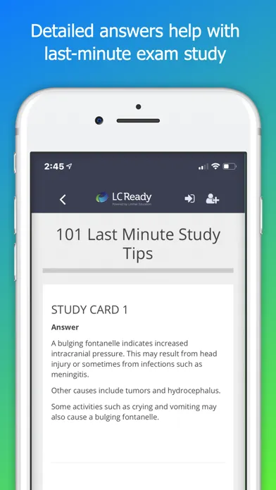 101 Last Minute Study Tips EMT应用截图