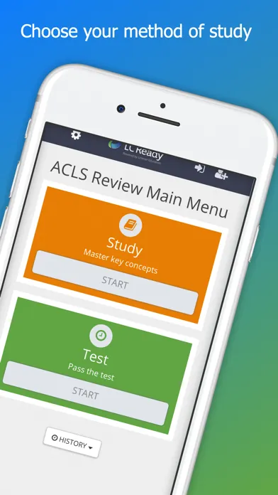 Screenshot di ACLS Review