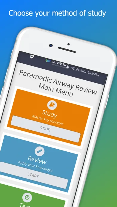 Paramedic Airway Review Screenshots